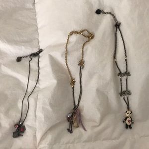 Betsy Johnson Necklace bundle!